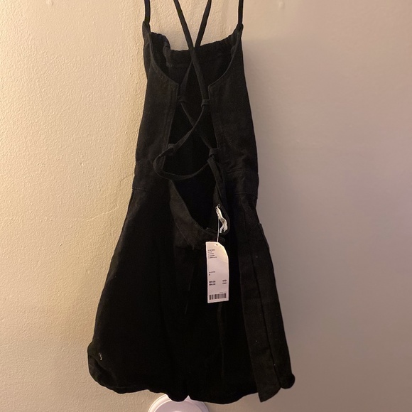 Urban Outfitters Pants - NWT Urban Outfitters Black Open Back Romper
